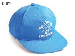 หมวกฮิปฮอปสีฟ้า